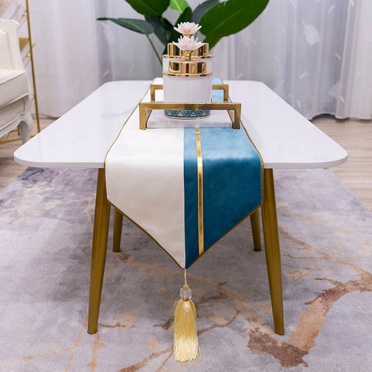 Simple Nordic Table Runner Light Luxury Coffee Table Table Cloth bamboo