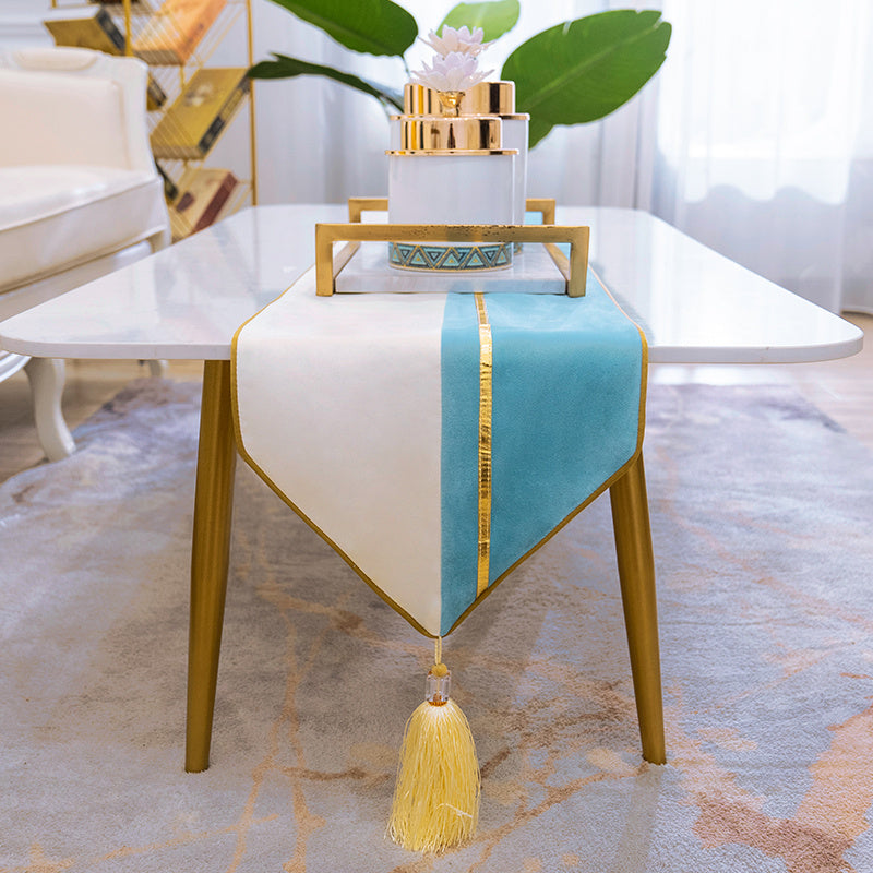 Simple Nordic Table Runner Light Luxury Coffee Table Table Cloth bamboo