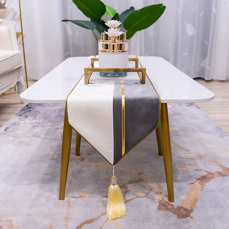 Simple Nordic Table Runner Light Luxury Coffee Table Table Cloth bamboo