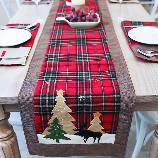 Table cloth tea table table flag bamboo