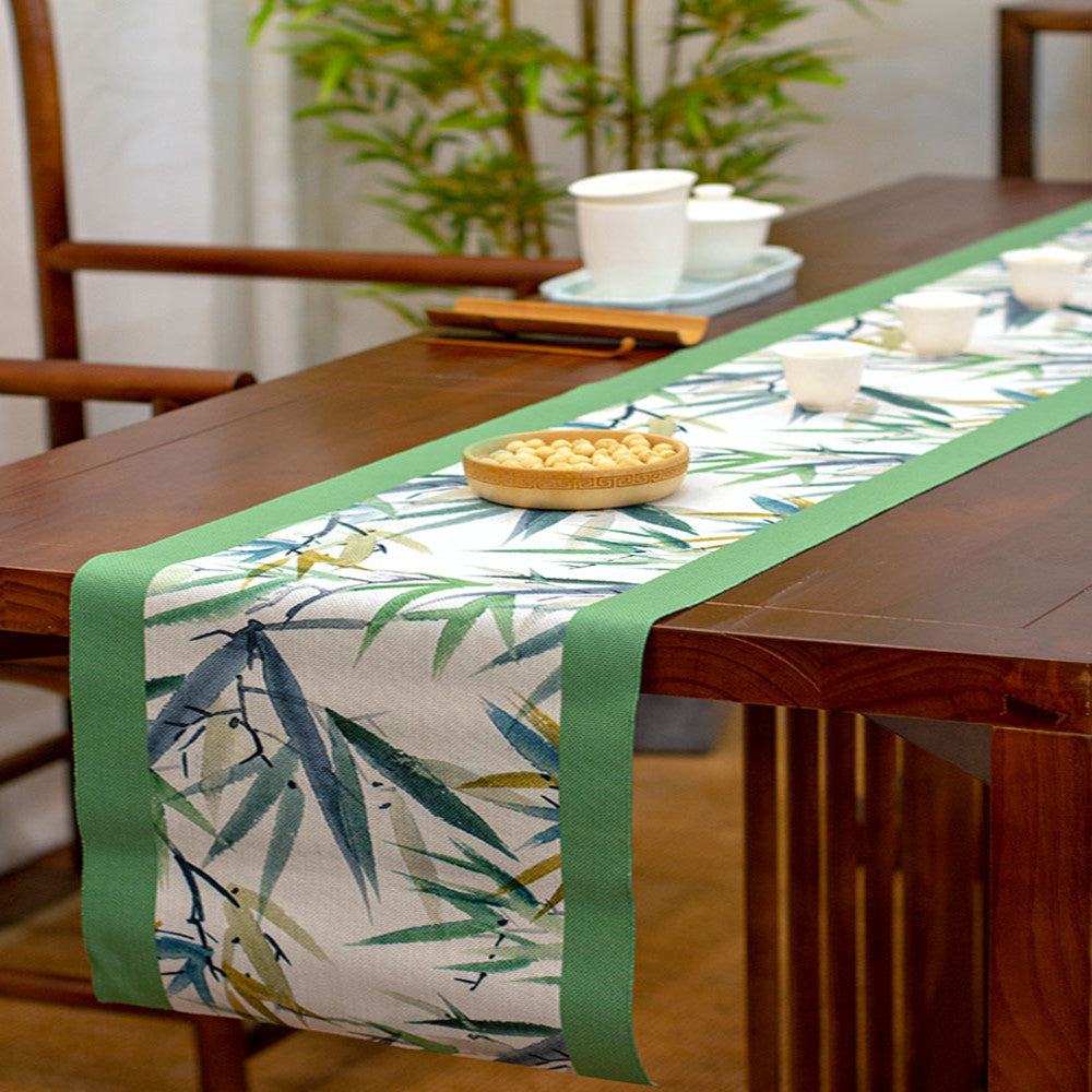 Tea Flag Cloth Table Flag Tea Table Tablecloth Table Towel Tea Mat Table Cloth bamboo